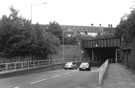 Upwell Street looking towards Upwell Street Bridge