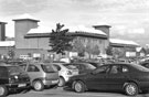 Meadowhall Shopping Centre and car park near Meadowhall Way