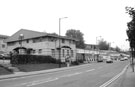 Meadow Hall Road showing Gray Associates, Unit 10 Meadowhall Court  looking towards Tile Factory Outlet and Floors 2 Go, Meadowhall Road