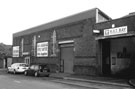 Former Wardlows Ltd.,Congress Works steel manufacturers occupied by Vaux Tyres (right) and Hills Office Supplies (centre), No. 30 Carlisle Street