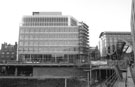 One St Paul's Place, Office Building (nearing completion left); MacDonald St. Paul's Hotel (background) and Winter Garden (extreme left)