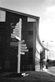 Signpost outside The Source Market and Advertisine, No. 300, Meadowhall Way