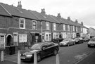 Nos. 28 (door on extreme left); 26; 24 etcSiemens Close, Tinsley looking towards Bawtry Road