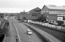 Darnall Road from the Aquaduct over Worksop Road