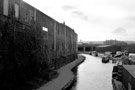 Former premises of B. and J. Sippel Ltd., cutlery manufacturers, Sipelia Works and Sheffield and South Yorkshire Navigation between Cadman Street Bridge and Cutlers Gate Bridge