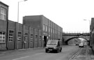 Cromwell, Tools, Waverley Works, Effingham Road looking towards the Railway Bridge