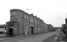 Cromwell, Tools, Waverley House, Waverley Works, Effingham Road from the junction with Effingham Street looking towards the Railway Bridge