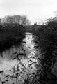 View from near Huntsmans Bridge, Five Weirs Walk, River Don looking towards Newhall Road