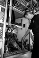 Staff checking apparatus at the start of shift, Ringinglow Road Fire Station