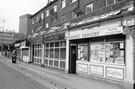 No. 190 Brook Hill Grocery and No. 194, Butlers Balti House, Brook Hill with The University of Sheffield Arts Tower in the background