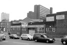 Kwik-fit No. 65 Broad Lane looking towards Townhead Street with City Plaza Offices in the background