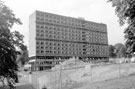 Demolition of University of Sheffield, Sorby Hall of Residence, Endcliffe Vale Road