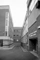 Portobello Centre, University of Sheffield, Pitt Street, off Mappin Street looking towards Portobello Lane