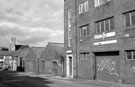 Paramo Tool Group, hand tool manufacturers, No.28-42 and Harold Moore (Injection Mouldings) Ltd., Bailey Works, Bailey Street looking towards Broad Lane with St. Vincent's R.C. Church in the background