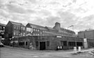 Junction of Rockingham Street and Portobello Street looking towards William Hutton and Sons Ltd., electro plate manufacturer, Holland Street