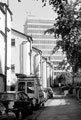 Access road to the rear of Hawley Street Flats (left)