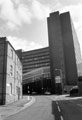 Townhead Street with The City Plaza offices and Townhead Street Flats (left)