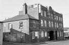 M.H. Motors and ELR Auctions Ltd., The Nichols Building, Shepherd Street looking towards Shalesmoor the junction with Queens Row (left)