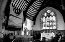 Organ, Altar and Stained Glass Window,  St. Mark's Church, Main Street, Grenoside