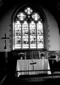 The Altar and Stained Glass Window, St. Mark's Church, Main Street, Grenoside