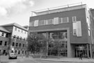 Innovation Centre, University of Sheffield, Portobello Street and the junction of Regent Street with The Department of Public Health, Sharr Building, Regent Court in the background