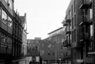 The Sinclair Building Apartments (right), Regent Street looking towards Glossop Road