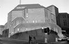 South Yorkshire Fire Station Headquarters, Wellington Street Fire Station  from the junction of Wellington Street and Rockingham Street