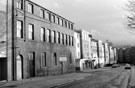 No. 47, rear of the Forum (former premises of Little Mesters Shop)  and Victoria Hall Student accommodation, Eldon Street  looking towards Wellington Street