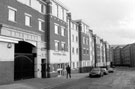 Victoria Hall Student Accommodation, Eldon Street looking towards Wellington Street