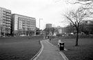 West One Apartments, Cavendish Street and Properties on Devonshire Street from Devonshire Green