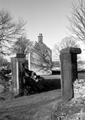 Gate Posts at the entrance to Manor Oaks, Manor Lane