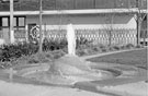 Fountain Sculpture outside Hallam Universit, Owen Buildingy, Howard Street 