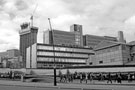 Looking towards Hallam University from Sheaf Street with City Lofts Apartments  under construction in the background left