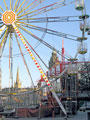 Big Wheel in Barkers Pool looking towards Town Hall