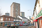 London Road, with Lansdowne Flats in the background