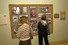 Celebration of Central Library refurbishments, J.G. Graves Display outside Local Studies Library 