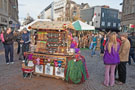 Stall at the Continental Market, Fargate