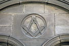 Carving above windows of The Graduate public house, No. 94 Surrey Street