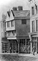 Timber framed building (formerly a large town house), High Street at corner of Change Alley