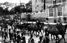 View: s03227 Royal visit of King Edward VII and Queen Alexandra. Their Majesties arrive at the University of Sheffield, Western Bank