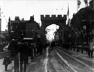 View: s03328 Decorative arch, West Street, for the royal visit of King Edward VII and Queen Alexandra