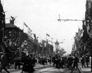 View: s03341 High Street decorated for royal visit of King Edward VII and Queen Alexandra