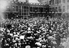 View: s03347 Royal visit of King Edward VII and Queen Alexandra. Crowds at the University of Sheffield opening