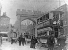 View: s03364 Decorative arch on West Street for the royal visit of King Edward VII and Queen Alexandra