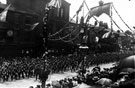 View: s03406 Royal visit of King Edward VII with the parade along South Street, Moor