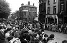 Royal visit of King George VI and Queen Elizabeth, Fulwood Road showing No. 247 York Hotel in background