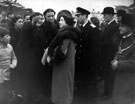 Royal visit of King George VI and Queen Elizabeth after the Blitz showing (right) Lord Mayor, Alderman Luther Frederick Milner