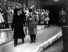 View: s03472 Royal visit of King Haakon of Norway during World War II, accompanied by Lord Mayor, Alderman Charles Josiah Mitchell