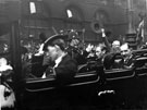 View: s03486 Royal visit of the Duke of York leaving the Town Hall