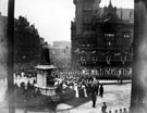 View: s03787 Princess Henry of Battenburg, unveiling Queen Victoria Memorial, Town Hall Square